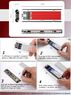 Переходник (внешний бокс) M.2 PCI-E NVME to USB 3.1 Type-C (Gen 2 10 Gbps) Orico Acryl Box Red