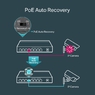 Коммутатор TP-Link TL-SG1008P 8-портовый гигабитный настольный с 4 портами PoE+