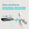 Коммутатор TP-Link TL-SG1008P 8-портовый гигабитный настольный с 4 портами PoE+