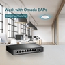 Коммутатор TP-Link TL-SG1008P 8-портовый гигабитный настольный с 4 портами PoE+