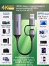 Карта захвата видео с HDMI на USB Type-C, USB 3.0 UGREEN 4K 60 Hz на 2K 30Hz или 1080p 60 Hz