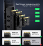 Универсальный переходник (внешний бокс) UGREEN M.2 NVMe PCI-E, M2 SATA NGFF - USB 3.2 Type-C Gen2 Tool Free Shockproof Box