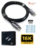 Кабель Displayport 2.1 UGREEN Premium Smart Digital DP 16K (15360×8640) 30 Hz, 10K @ 60 Hz, 8K @ 120 Hz, 6K, 5K, 4K @ 240 Hz, 144 Hz, 1.5 метра