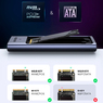 Универсальный переходник (внешний бокс) UGREEN M.2 NVMe PCI-E, M2 SATA NGFF - USB 3.2 Type-C Gen2 20Gbps Shockproof Box