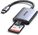 Картридер UGREEN 80888 CM401 USB Type-C (Thunderbolt 3,4) - MicroSD, SD