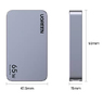 Ультратонкая зарядка 65W UGREEN Nexode Pro 3-Port GaN Ultra-Slim Fast Charger (USB-C, Type-A) X753