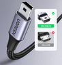 Кабель Mini USB - USB 100см UGREEN Gold Plated Cable для жестких дисков, видеорегистраторов, старых телефонов, mp3 плееров, мышек, клавиатур