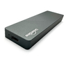 Универсальный переходник (внешний бокс) M.2 NVME, M.2 SATA - USB Type-C 3.1 Unionsine Windslim Aluminum Space Gray Box (10 Gbps, 1000/1000 Mbps)