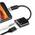 Переходник 2 в 1 USB type C to AUX (jack 3.5mm, audio) с зарядкой