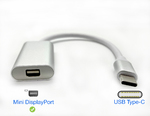 Переходник USB type C (Thunderbolt 3) to Mini DisplayPort