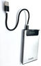Кабель Mini USB - USB 25см Ultimate Nylon для жестких дисков, видеорегистраторов, старых телефонов, mp3 плееров, мышек, клавиатур