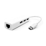Адаптер USB type C to LAN (RJ-45), USB HUB 3 port Ritek UCH57