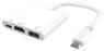 Переходник USB type C to HDMI, USB 3.0, USB type C (Combo Slim)