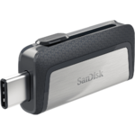 Флешка SanDisk Ultra Dual Drive USB Type-C 64Gb (USB Standart A + USB-C)