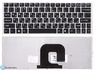 Клавиатура для ноутбука Sony VAIO VPC-S серии Чёрная с серебристой рамкой